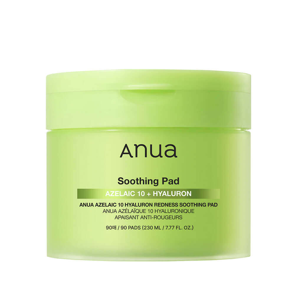 Пэды с азелаиновой кислотой Anua Azelaic Acid 10 Hyaluron Redness Soothing Pad  90шт