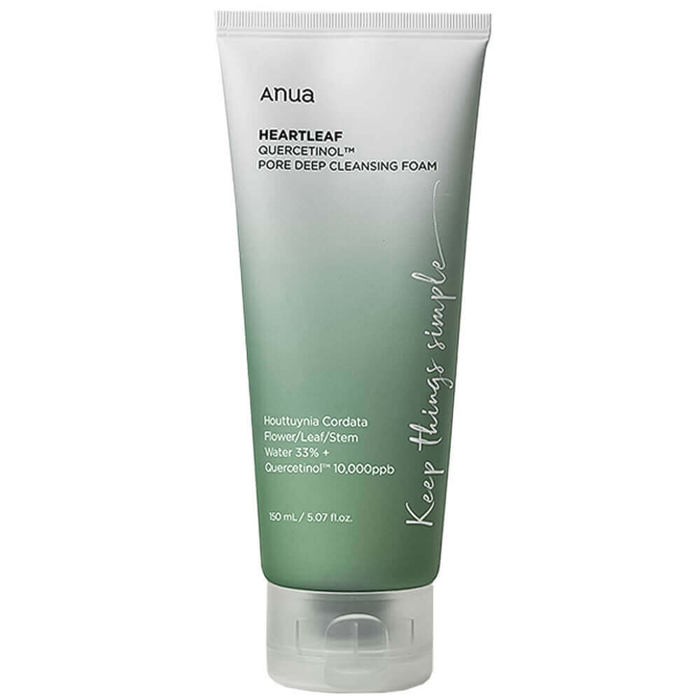 Пенка-скраб с кверцетинолом для очищения пор Anua Heartleaf Quercetinol Pore Deep Cleansing Foam 150 мл