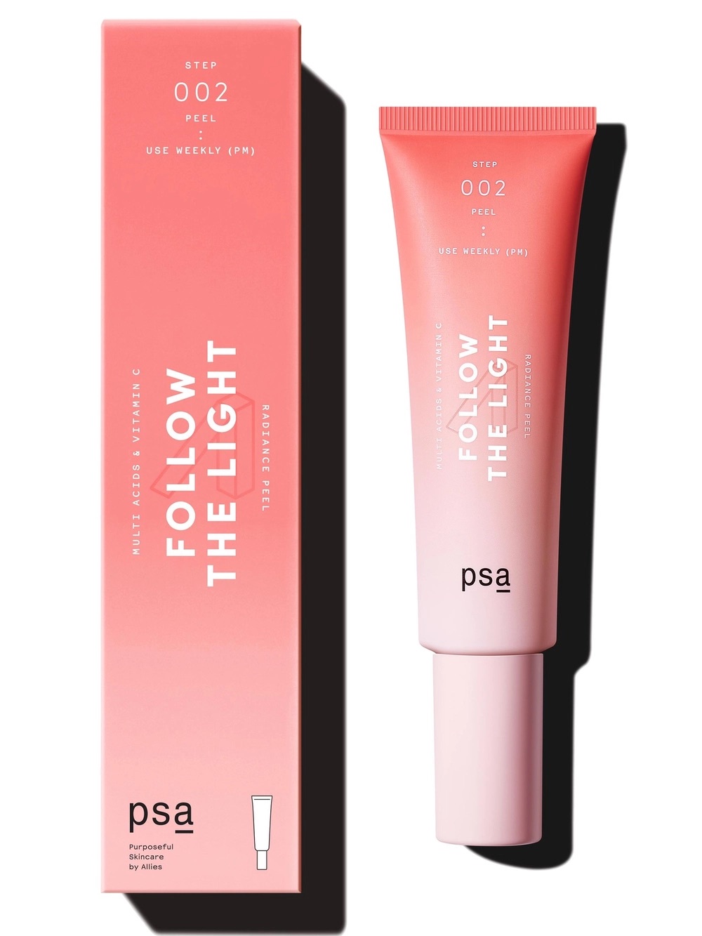 PSA FOLLOW THE LIGHT Multi Acid & Vitamin C Radiance Peel