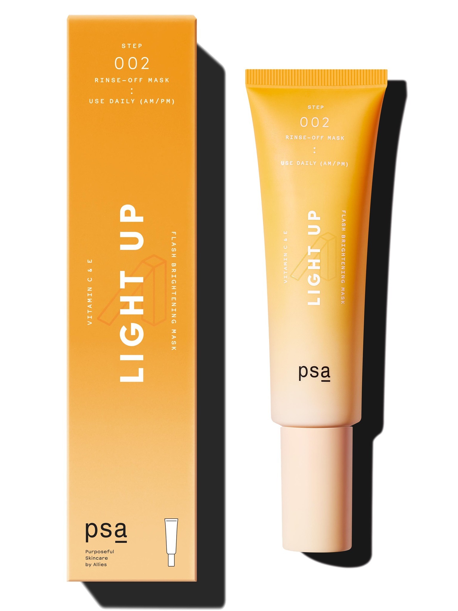 PSA LIGHT UP Vitamin C&E Flash Brightening Mask