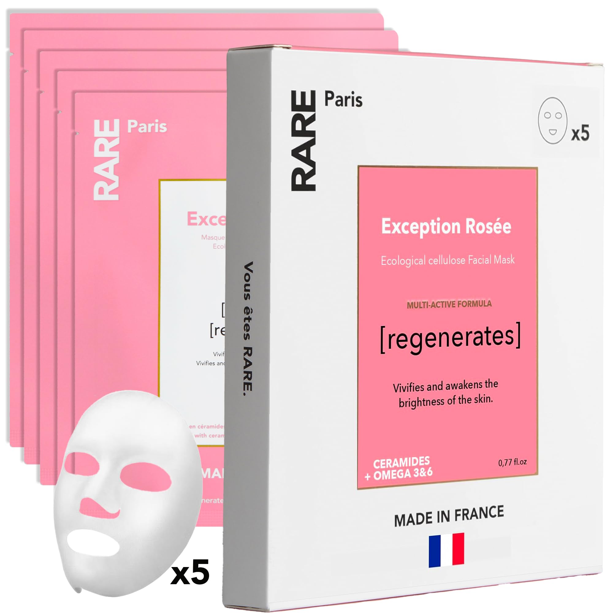 RARE PARIS Exception Rosee mask sachet Восстанавливающая маска 1шт