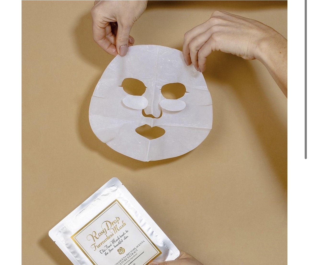 Rosy Drop Furrowless mask