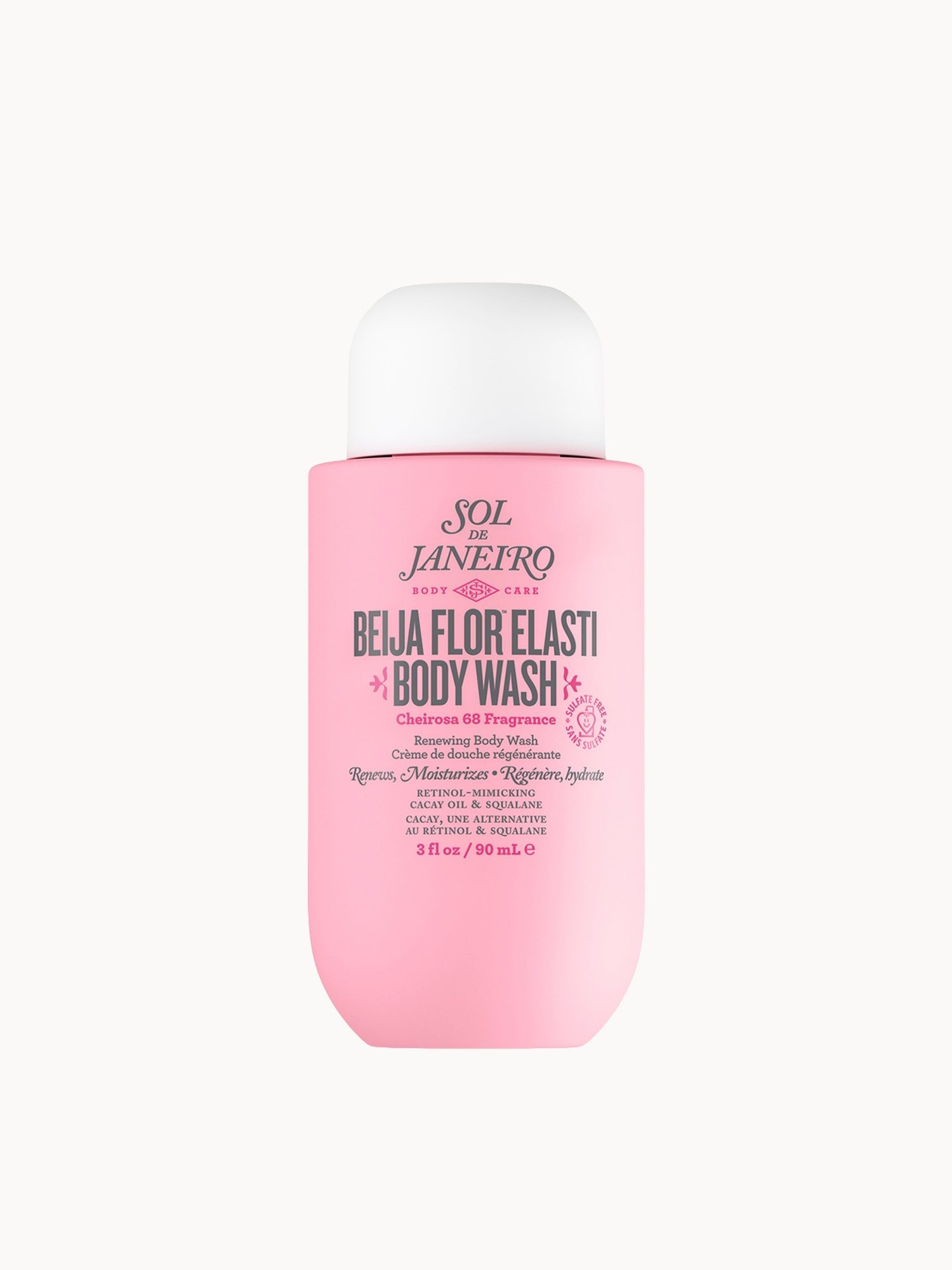 Sol de Janeiro Beija Flor skin-renewing body-wash 385ml гель для душа розовый