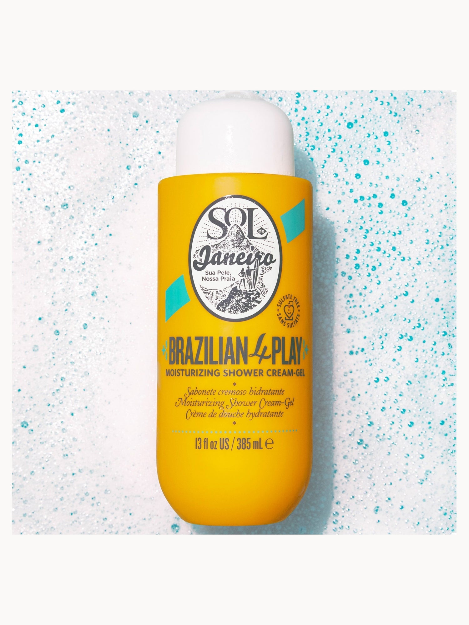 SOL DE JANEIRO Brazilian 4 Play Moisturizing Shower Cream-Gel 385мл