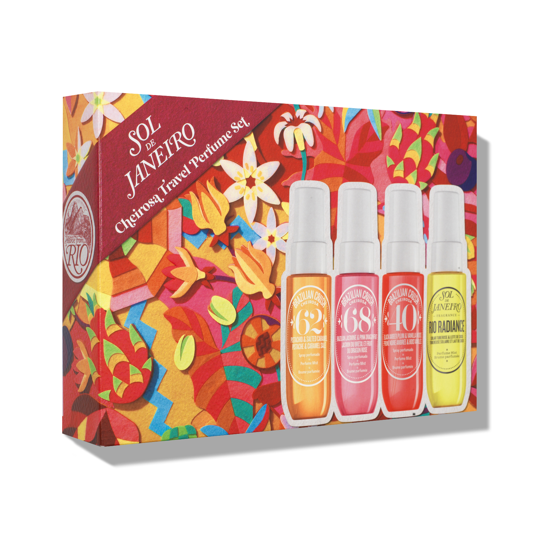 Sol De Janeiro Cheirosa Travel Perfume Set набор декоративной косметики унисекс