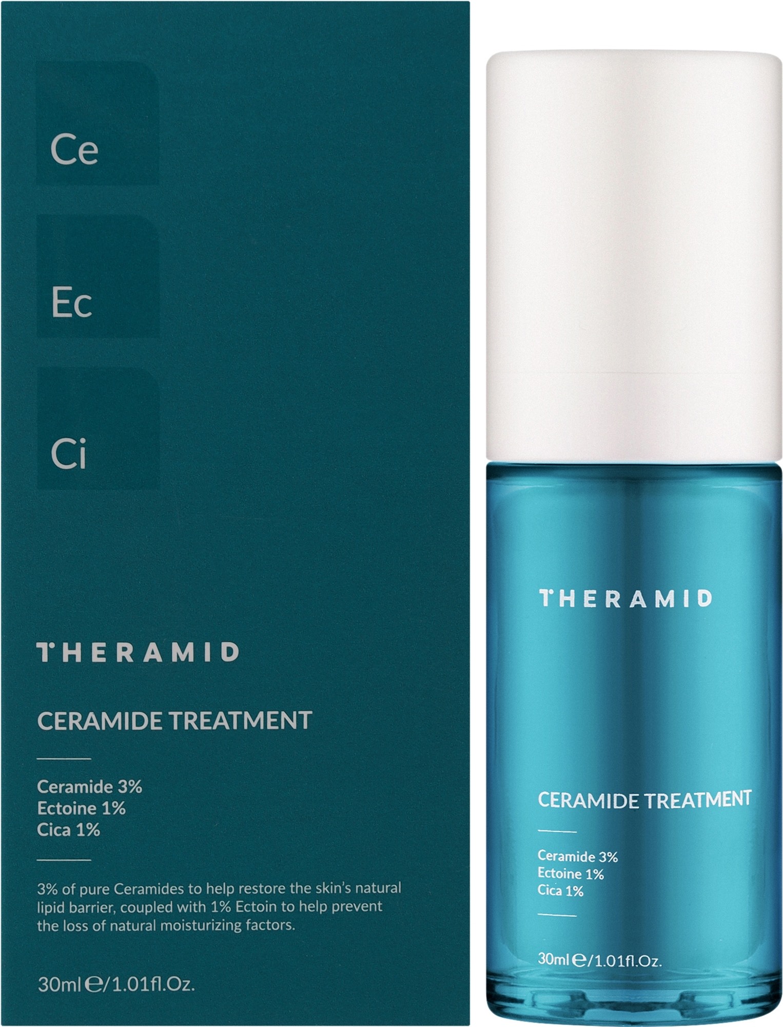 Theramid Ceramide Treatment  - сыворотка для восстановления и глубокого увлажнения 30 мл