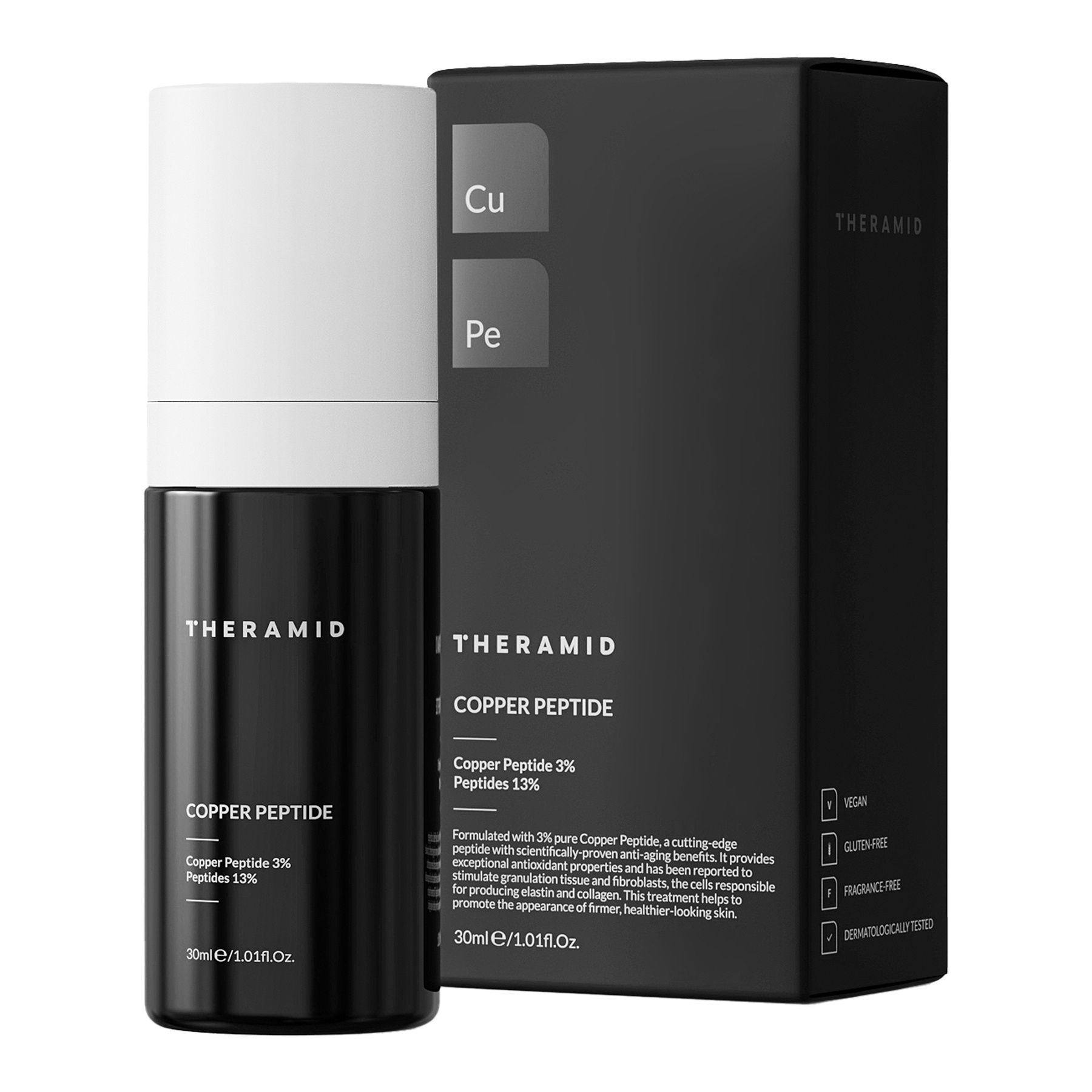 THERAMID Copper Petide - сыворотка с медными пептидами для стимуляции коллагена и омоложения кожи