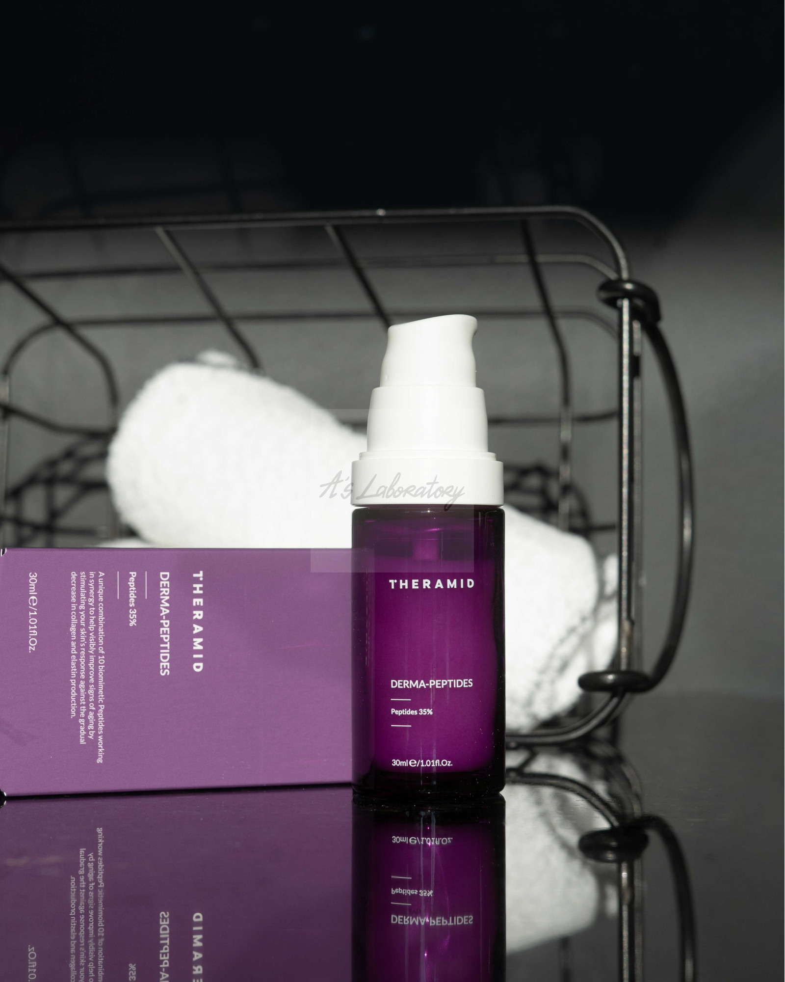 Theramid Derma-Peptides 30ml - сыворотка с комплексом пептидов для укрепления и восстановления кожи