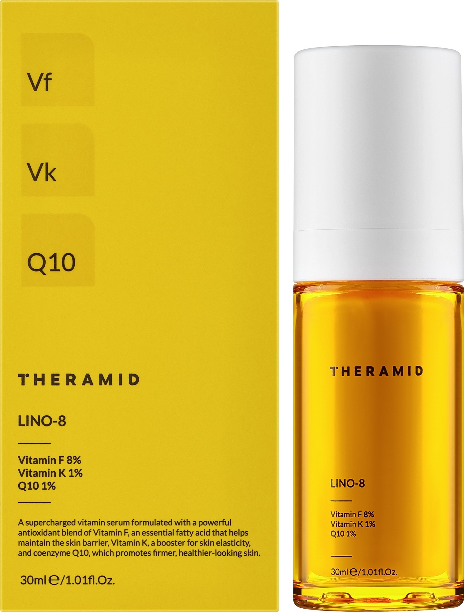Theramid Lino-8 Serum - омолаживающая сыворотка с антиоксидантами 30 мл