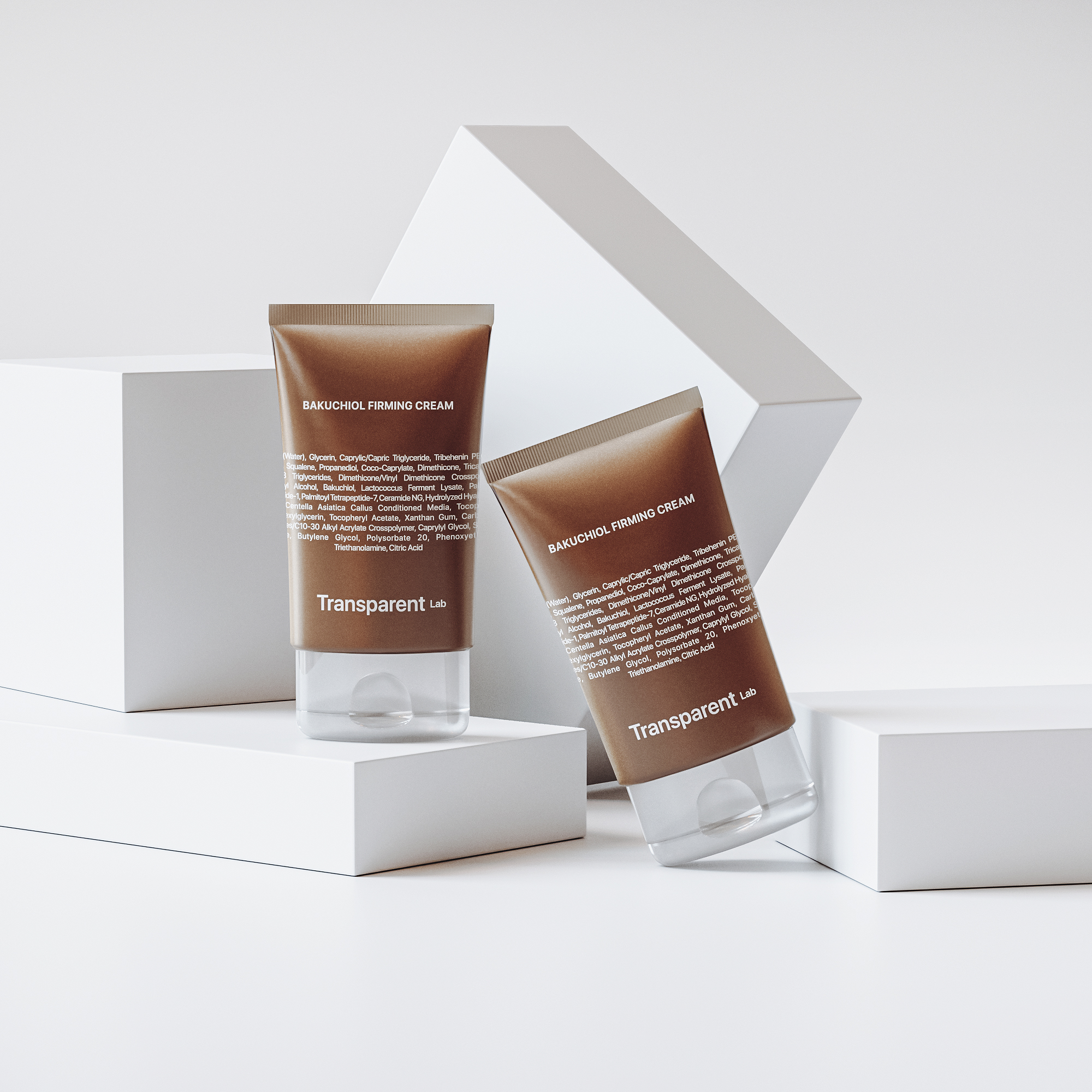Transparent bakuchiol firming cream - крем для упругости кожи с бакучиолом и пептидами