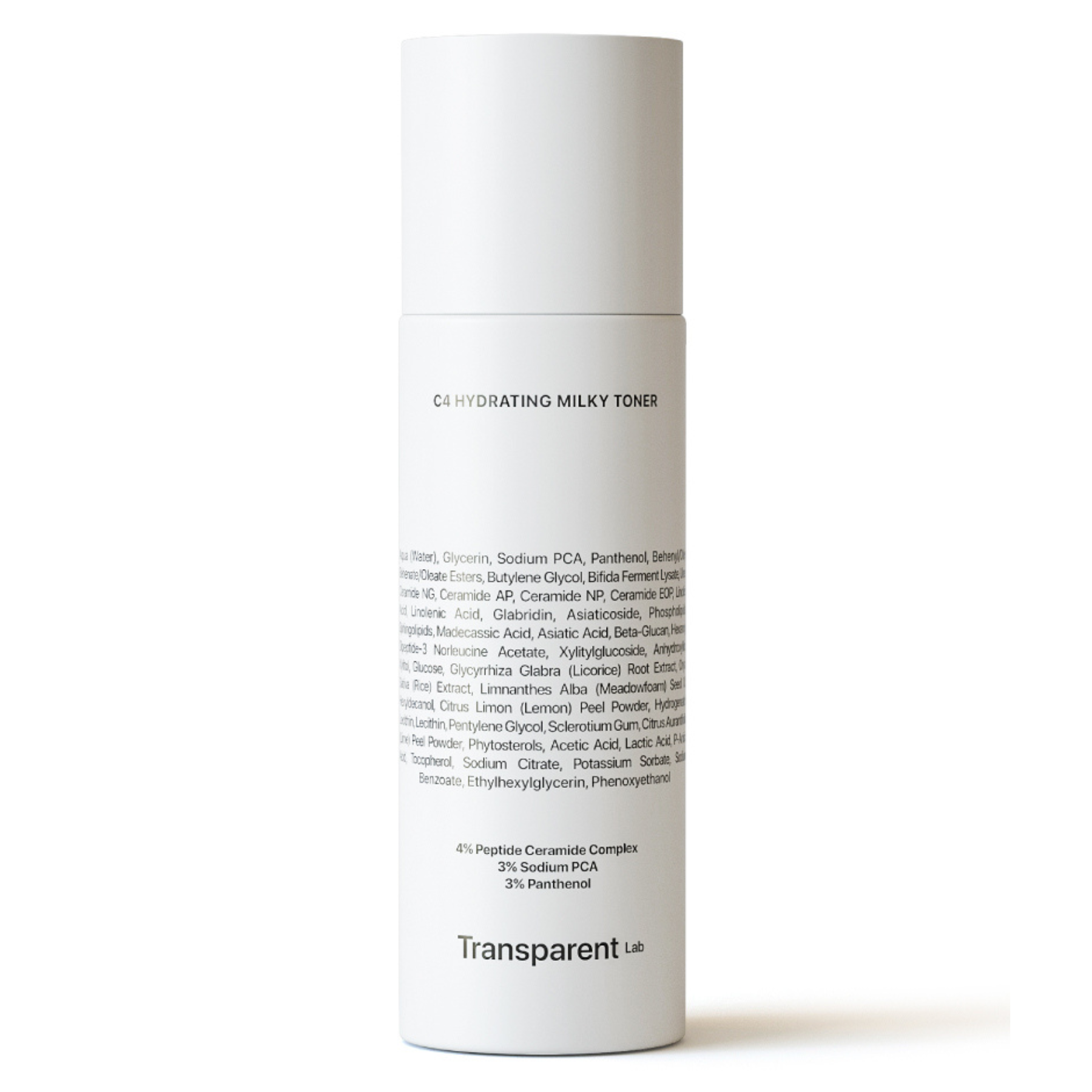 Transparent C4 Hydrating milky toner - увлажняющий питательный тонер для здорового барьера
