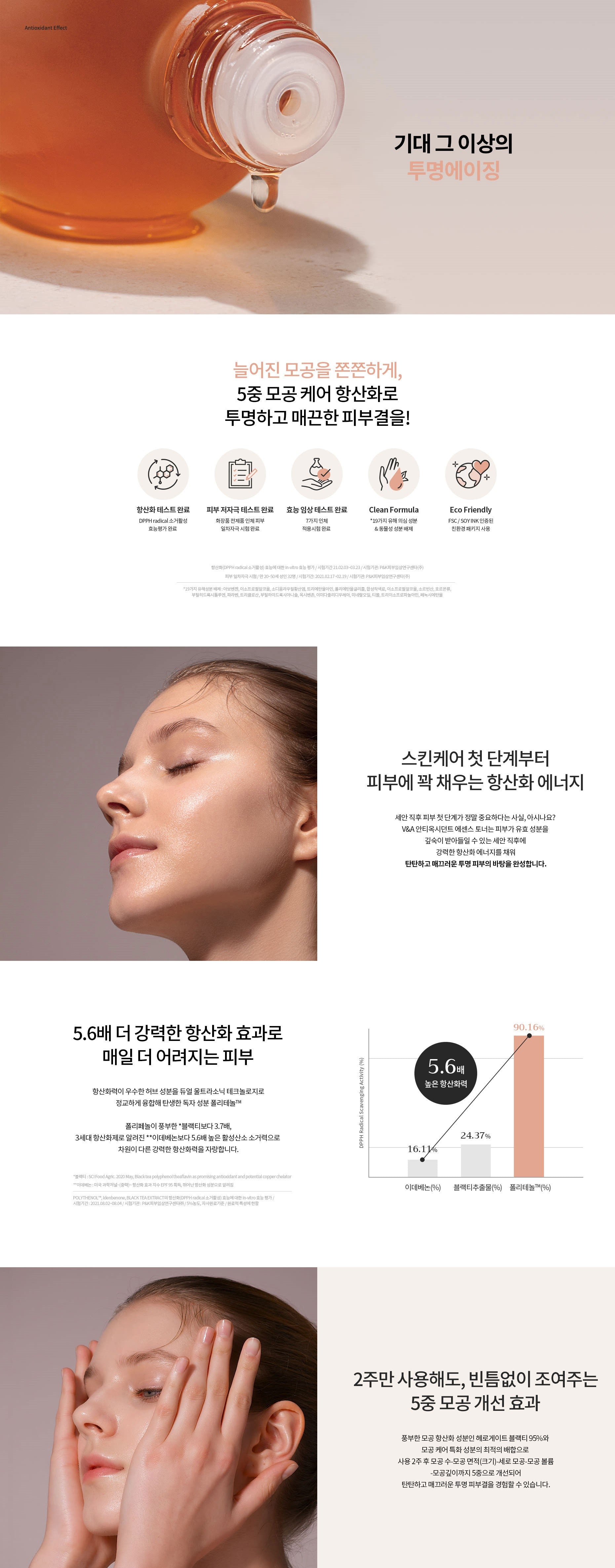 V&A  Antioxidant Essence Тонер 120мл